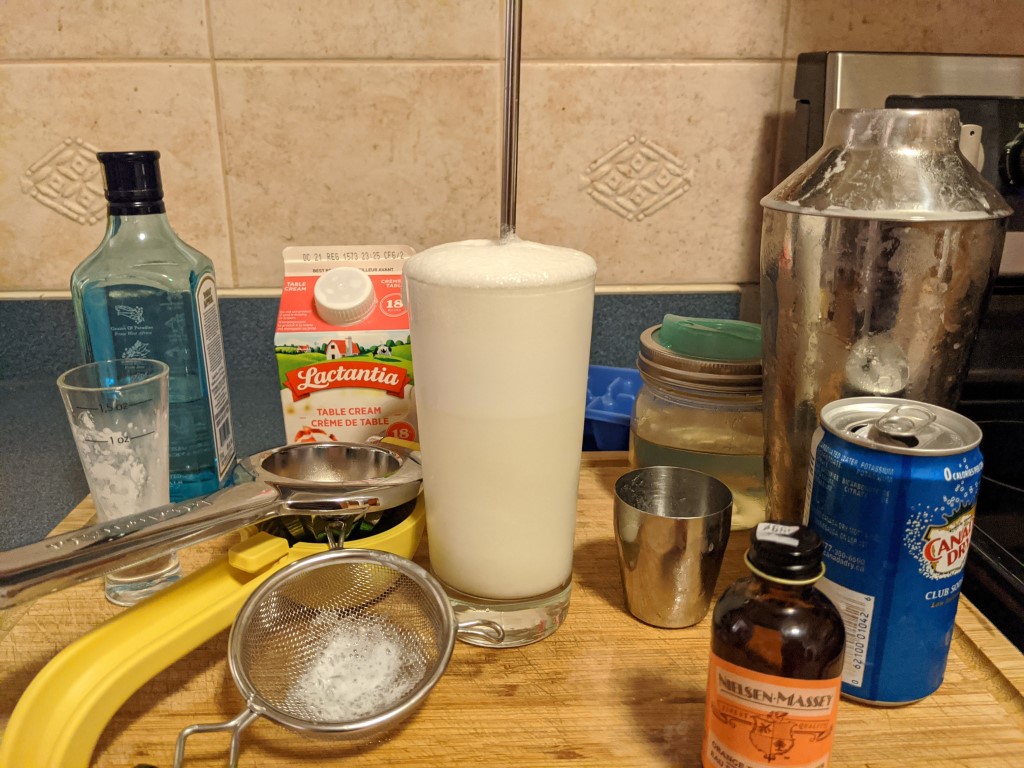 Ramos gin fizz