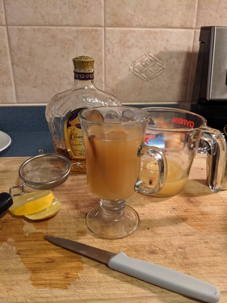 hot spiked apple cider