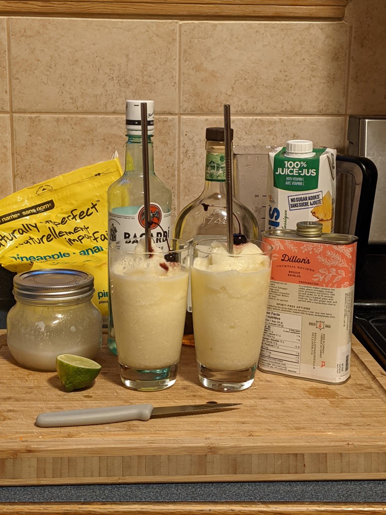 piña colada previous attempt