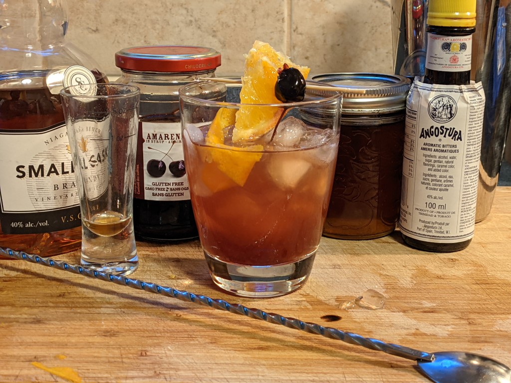 Wisconsin Old Fashioned (first attempt)
